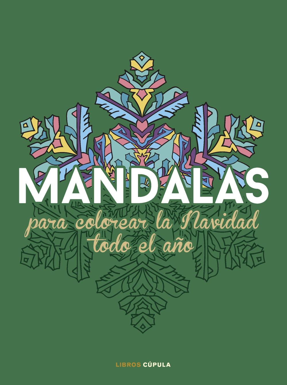 Mandalas para colorear la Navidad todo el año