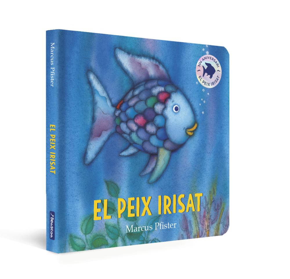 El peix irisat. Llibre de cartró (Mans petitones)