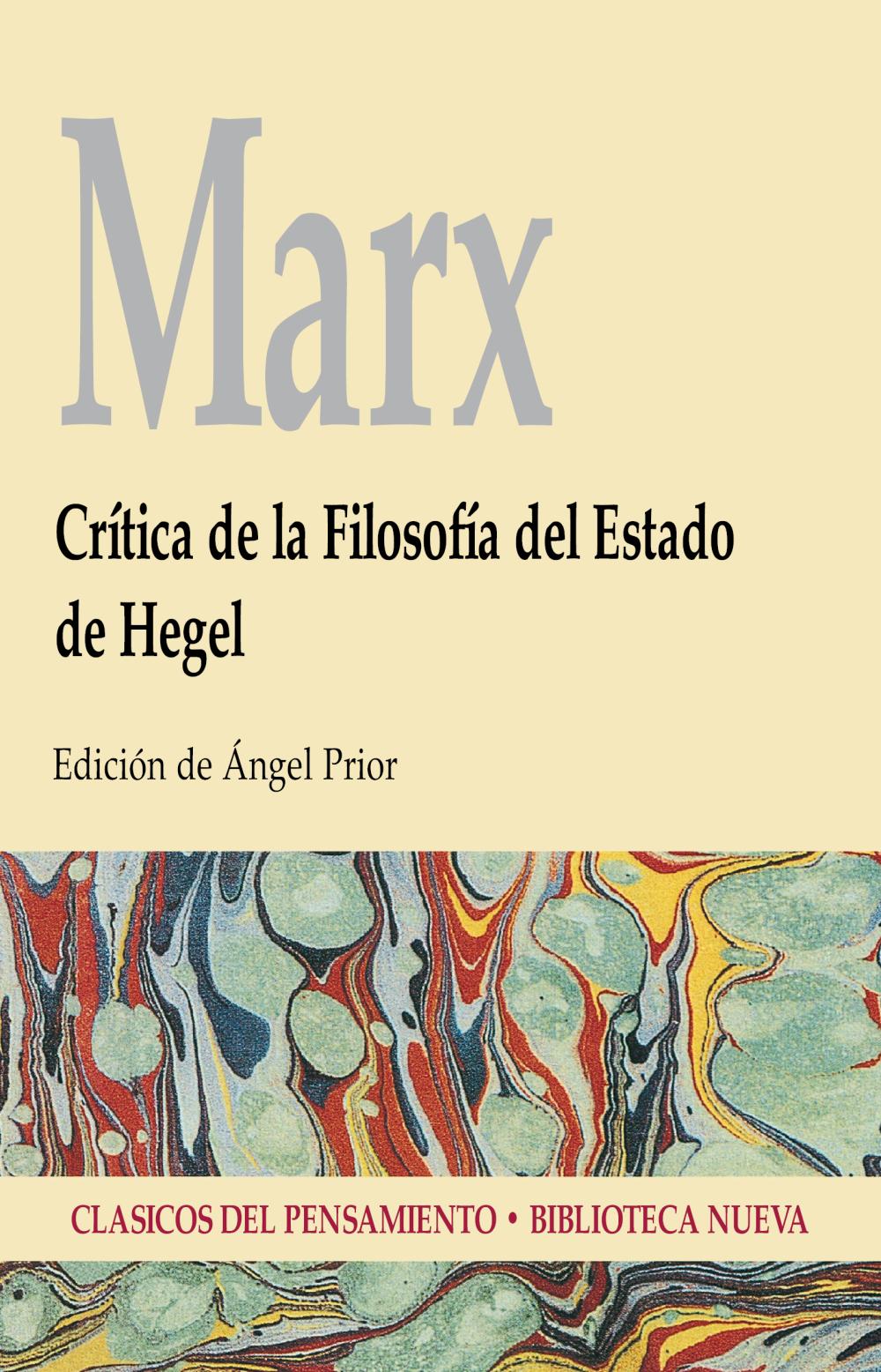 Crítica de la Filosofía del Estado de Hegel