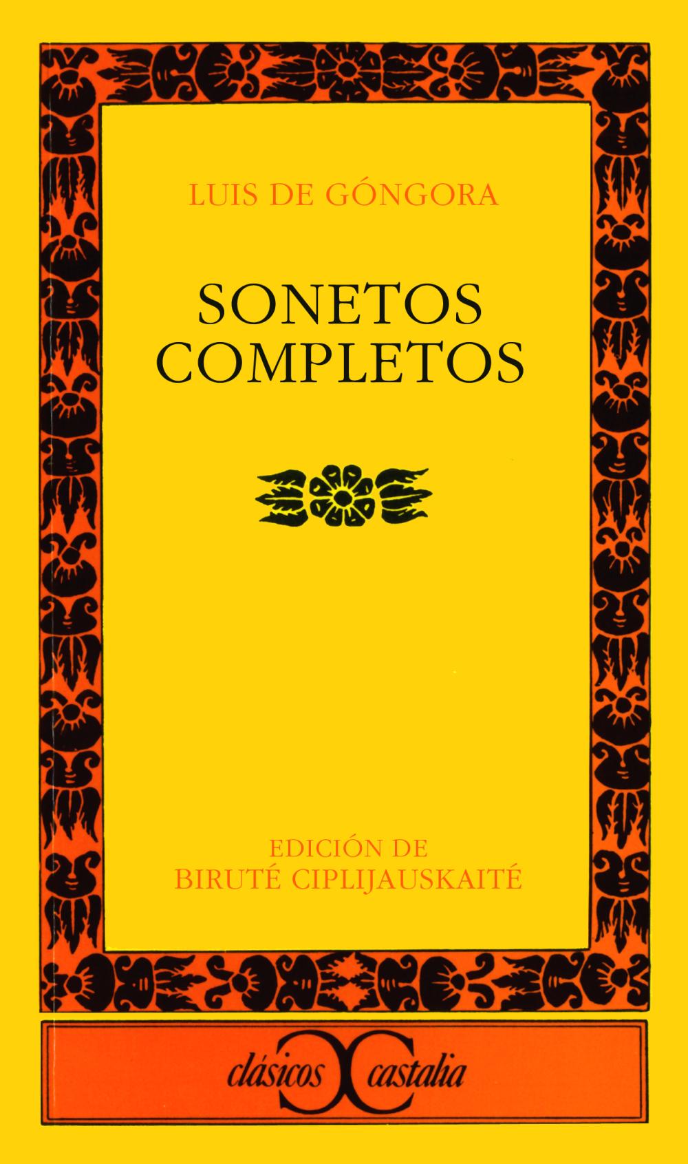 Sonetos completos                                                               .