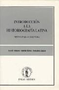 INTRODUCCIÓN A LA HISTORIOGRAFÍA LATINA