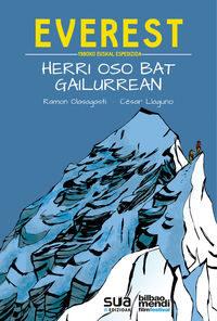 Everest. Herri oso bat gailurrean