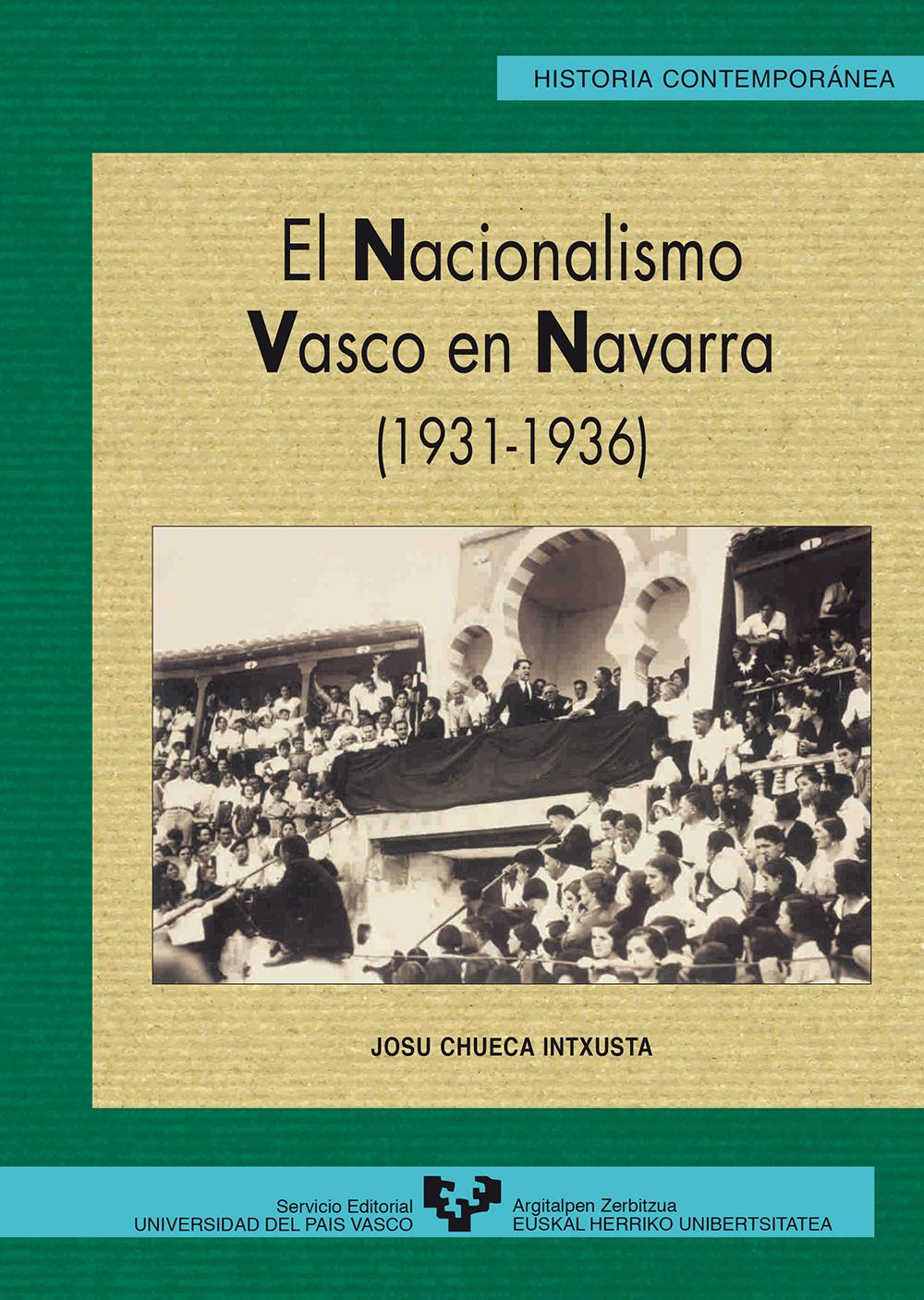 El nacionalismo vasco en Navarra (1931-1936)