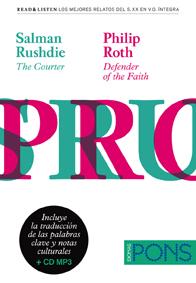 Colección Read & Listen - Salman Rushdie "The courter"/Philip Roth "Defender of the faith"+ mp3