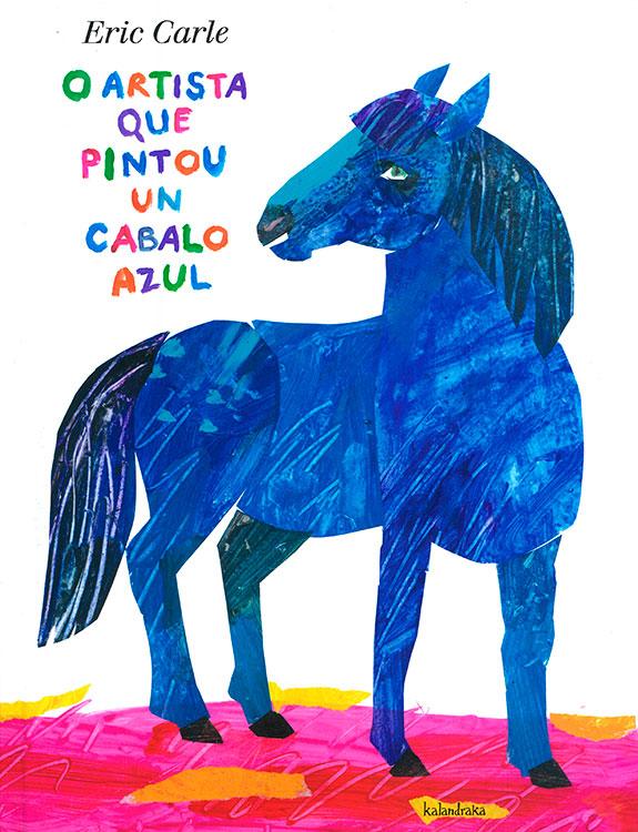 O artista que pintou un cabalo azul