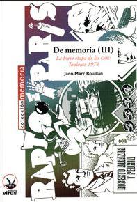 De memoria (III)