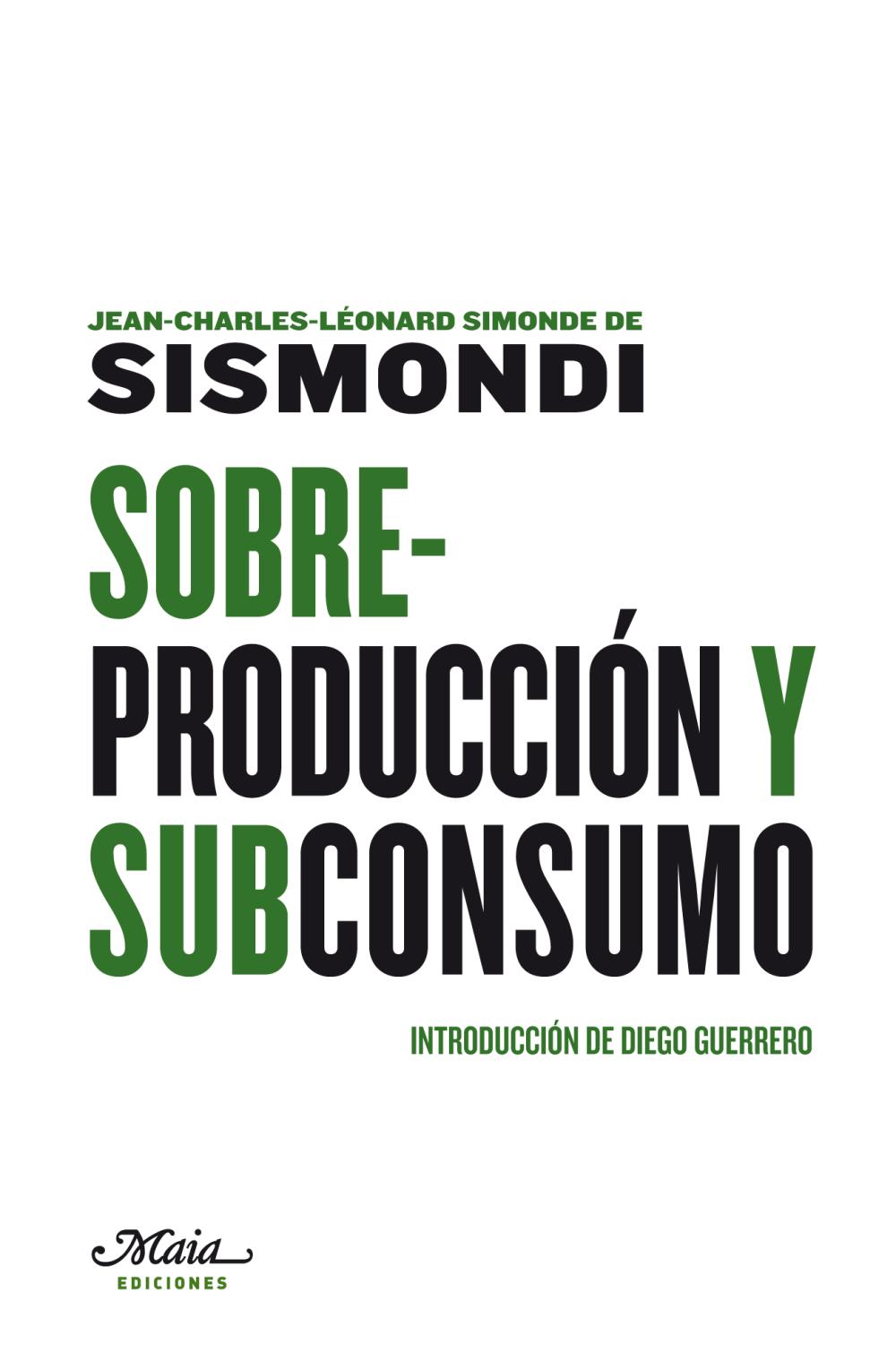 Sobreproducción y subconsumo