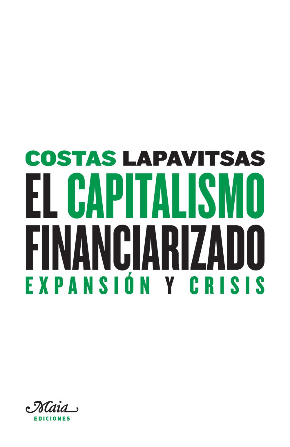 El capitalismo financiarizado