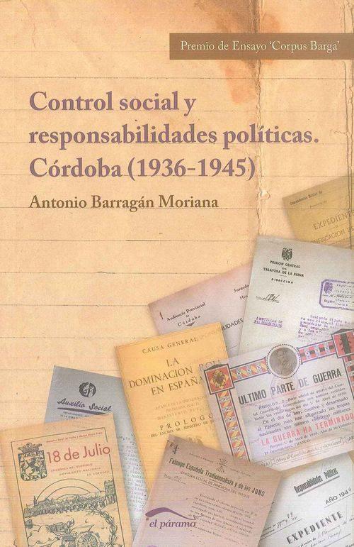 Control social y responsabilidades políticas