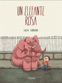 Un elefante rosa