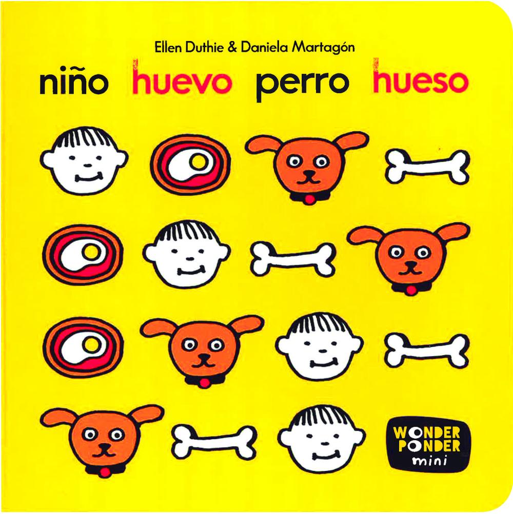 NIÑO HUEVO PERRO HUESO