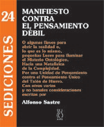 Manifiesto contra el pensamiento debíl