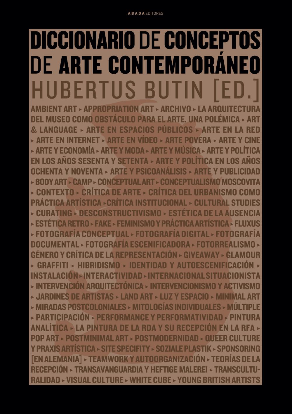 Diccionario de conceptos de arte contemporáneo