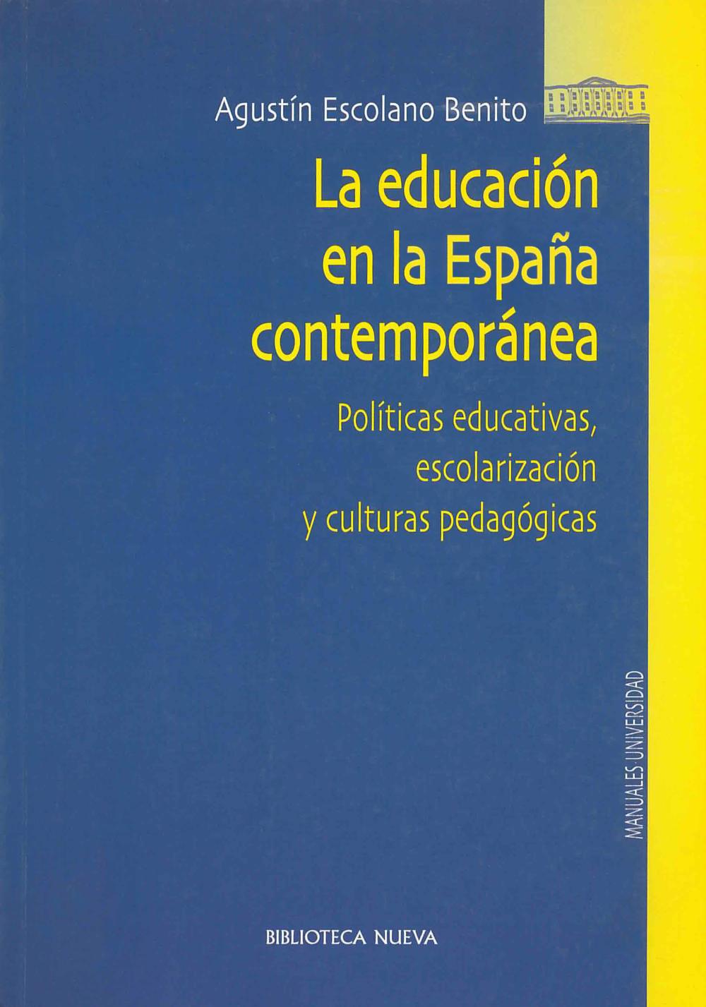 La educación en la España contemporánea