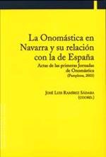 La Onomástica en Navarra y su relación con la de España