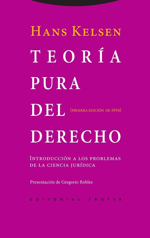 Teoría pura del derecho