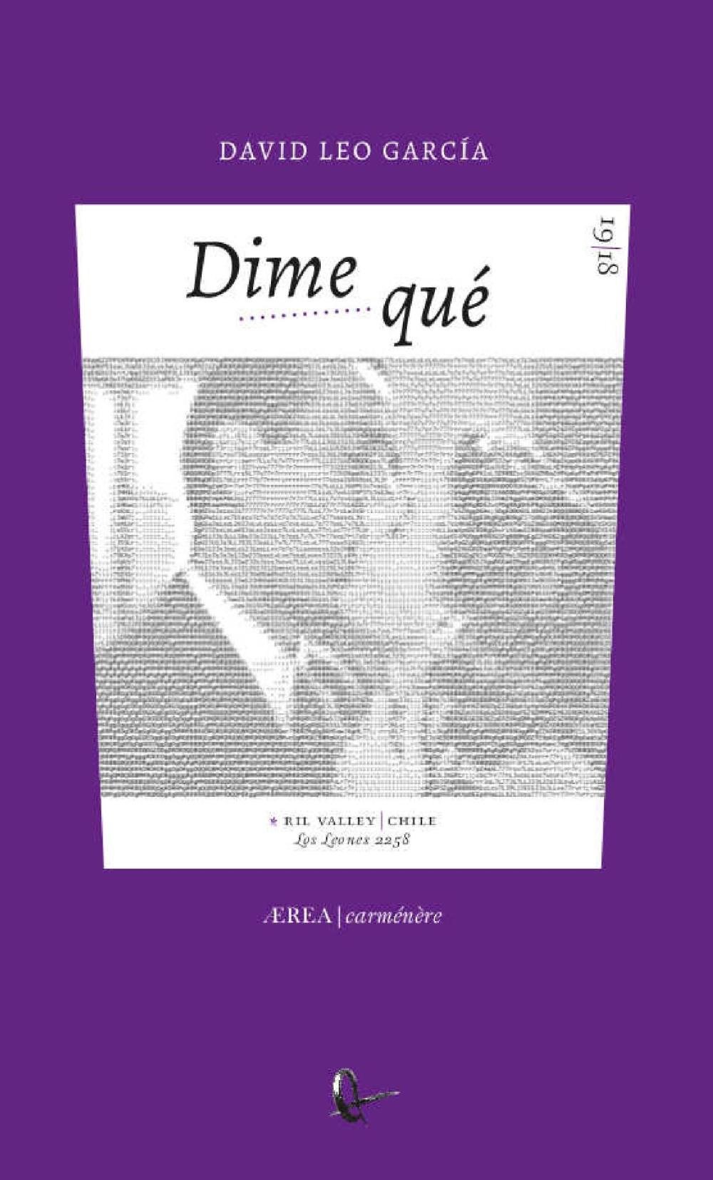 DIME QUÉ