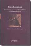SRIX HISPÁNICA DEMONOLOGÍA CRISTIANA Y CULTURA FOLKLÓRICA EN LA EPAÑA MODERNA