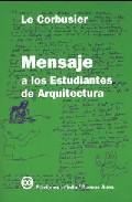 MENSAJE A LOS ESTUDIANTES DE ARQUITECTURA